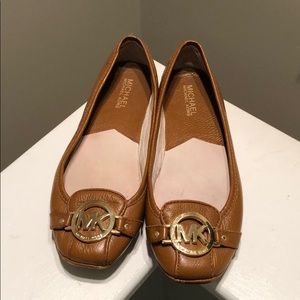 Michael Kors Leather Flats